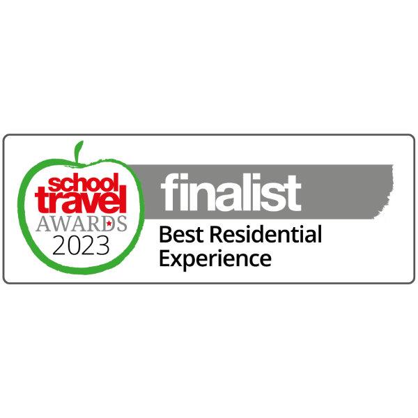 School Travel Awards Best Residential Experience finalist logo