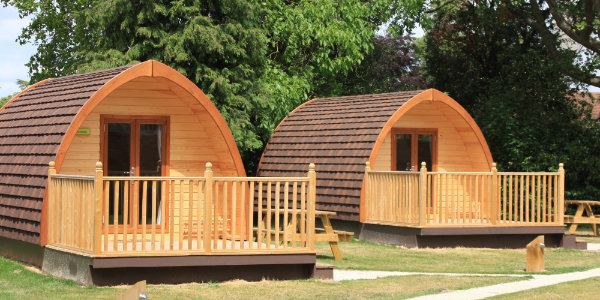 YHA Stratford-upon-Avon camping pod exterior