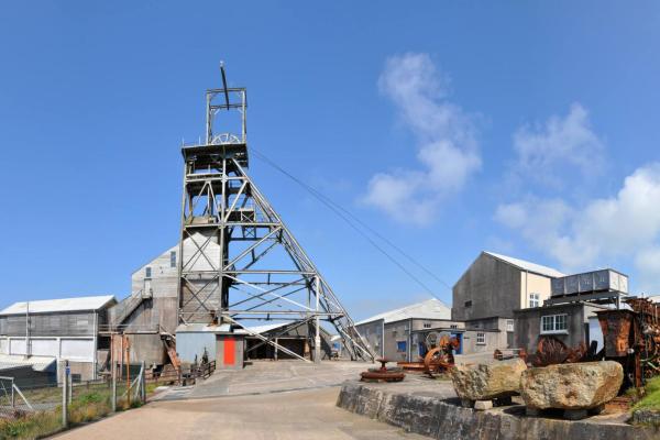 Panorama of a Cornish Mine
