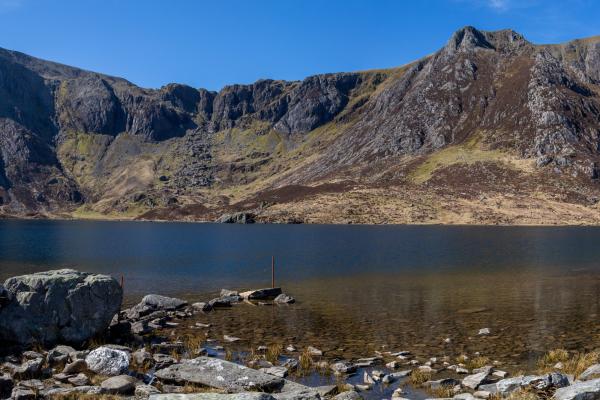 Y Garn and Llyn Idwal
