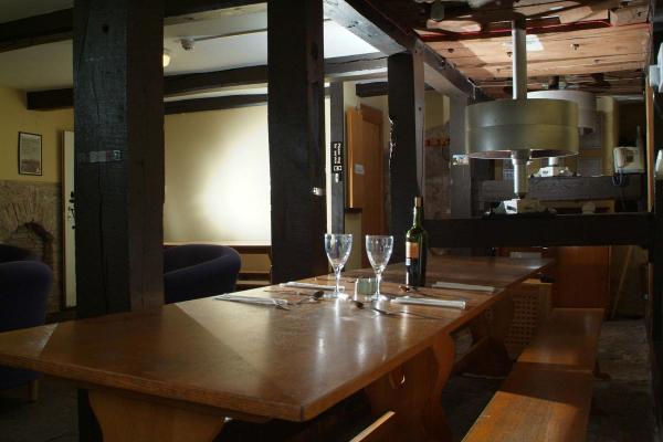 YHA Clun Mill dining table