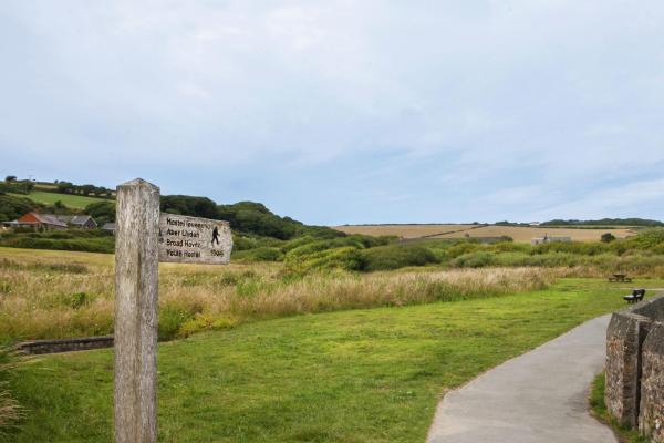 Walking path near Broad Haven