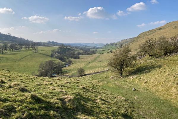 Dove Valley view, Derbyshire