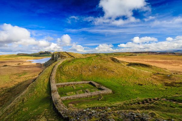 View of Hadrian's wall