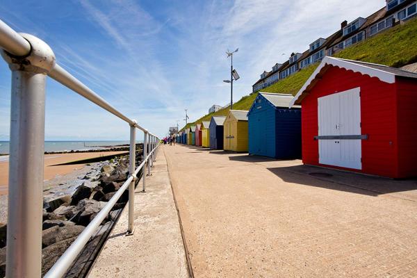 Sheringham beach huts