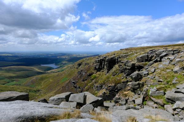 The Peak District landscape