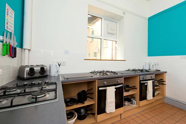 YHA Sheringham Kitchen