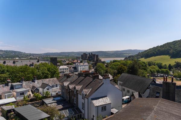 Landscape View of Conwy 