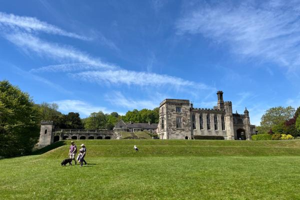 Ilam Hall and park 
