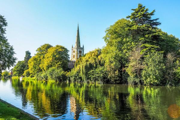 View of Holy Trinity Church from the River Avon