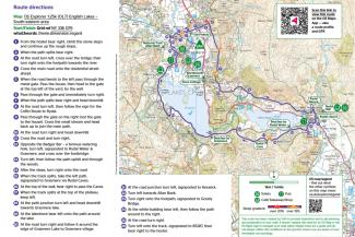 YHA Grasmere Butharlyp Howe Rydal Walk walking map