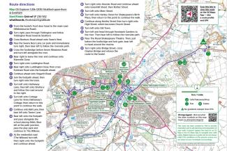 057 YHA Stratford-upon-Avon Shakespeare’s Town walk map cover