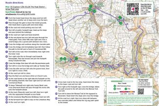 078 YHA Ravenstor Cressbrook Dale, Litton and Tideswell self-guided map cover