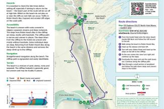Robin Hood's Bay self-guided walk map