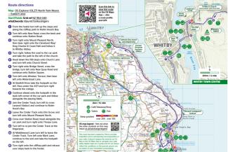185 YHA Boggle Hole Whitby map 