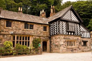 YHA Wasdale Hall exterior and entrance YHA Wasdale Hall Exterior