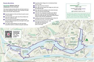 219 YHA Bristol City Docks walk map cover