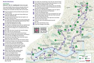 249 YHA Bristol Bristol Banksy and wall art walk map cover