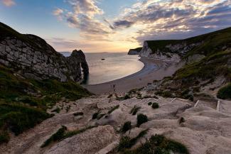 Swanage coastline YHA Swanage area