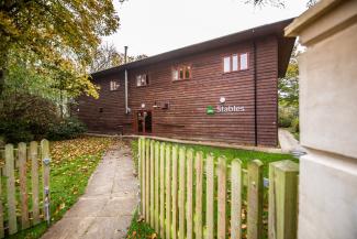 YHA Chester Trafford Hall stables exterior