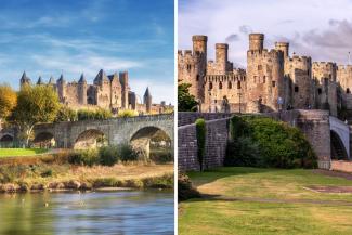 carcassonne-and-conwy destination-dupe-comparing-carcassonne-and-conwy