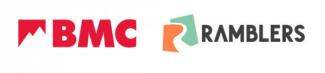 BMC and Ramblers logo BMC and Ramblers logo