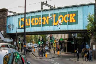 Camden Lock sign Camden Lock sign