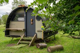 Landpod at YHA Castleton Losehill Hall