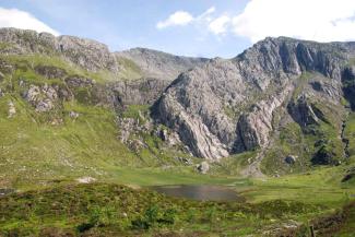 Surrounding area near YHA Idwal Cottage