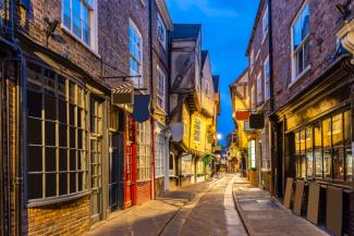 View of York Shambles