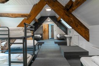 Dorm room at YHA Hartington Hall