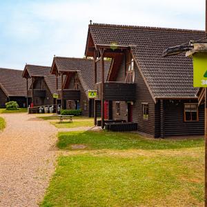 View of YHA London Lee Valley lodges