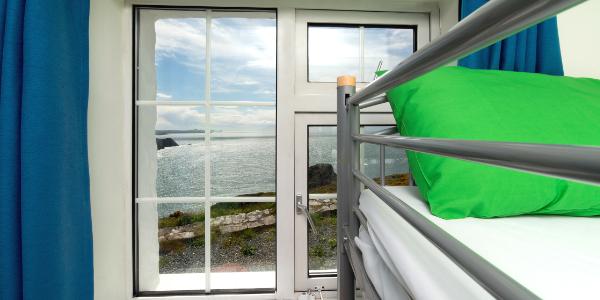 Shared room with a sea view