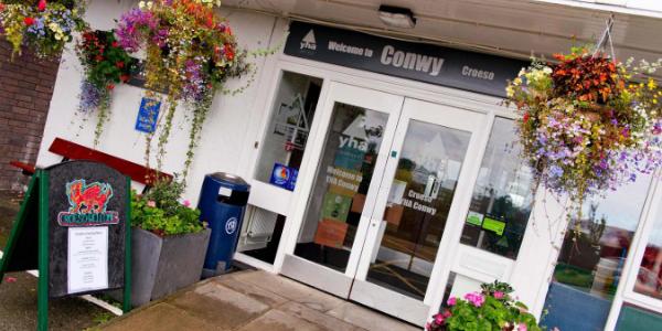 YHA Conwy entrance