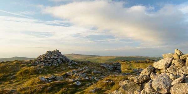 View of Dartmoor