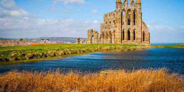 Whitby Abbey in autumn