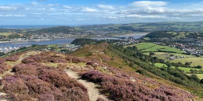 Conwy countryside view