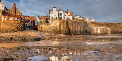 Robin Hood's Bay, North Yorkshire at sunset