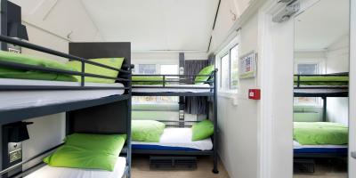 Bunk beds in bedroom