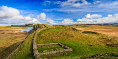 View of Hadrian's wall