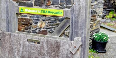 YHA Boscastle gate