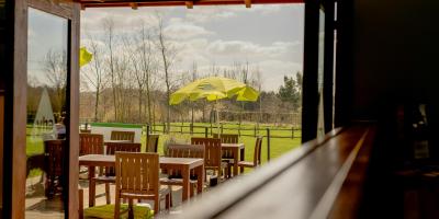 View from the bar