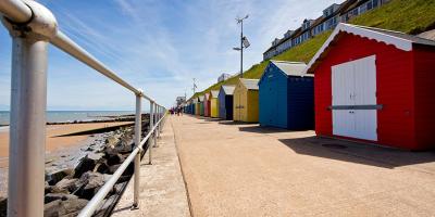 Sheringham beach huts