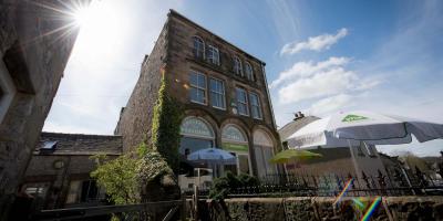YHA Youlgreave exterior grounds YHA Youlgreave view