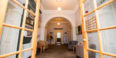 YHA Chester Trafford Hall entrance hall
