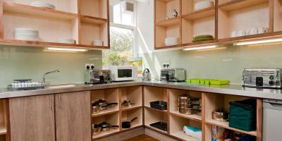 YHA Ambleside kitchen