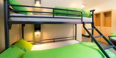YHA Cambridge Bedroom