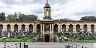Brompton Cemetery view