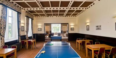 YHA Ilam Hall Games Room