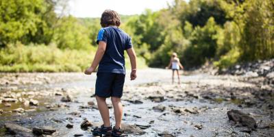 Children-playing-in-river